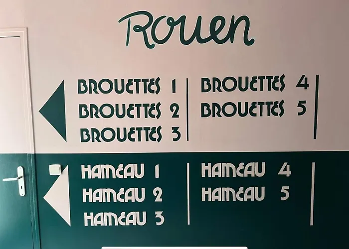 Brouettes 2 - 3 Personnes - - Stationnement Gratuit - Idéal Déplacement Professionnel Appartement Rouen